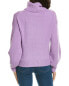Фото #2 товара A.L.C. Taryn Wool-Blend Sweater Women's Purple Xs