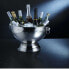 Фото #4 товара BARCRAFT Hammered Stainless Steel Champagne Bowl