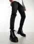 Фото #2 товара Walk London Element hiker boots in black suede