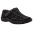 Фото #2 товара Propet Jack Fisherman Mens Black Casual Sandals MSA013SBLK