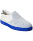 Фото #1 товара Christian Louboutin Sailor Boat Orlato Canvas & Leather Slip-On Sneaker Men's