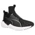 Фото #2 товара Puma Fierce 2 Reflective Slip On Training Womens Black Sneakers Athletic Shoes