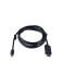 Фото #2 товара V7 Black Video Cable Mini DisplayPort Male to HDMI Male 2m 6.6ft - 2 m - Mini DisplayPort - HDMI - Male - Male - Straight
