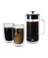 Фото #2 товара Zwilling Sorrento French Press and Latte Glasses, Set of 3