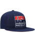 Фото #2 товара Mitchell Ness Men's Navy USA Basketball 1992 Dream Team Snapback Hat