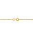 ფოტო #2 პროდუქტის Polished Two-Tone Diamond Cut 16" Singapore Chain in 10K Yellow Gold