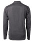 ფოტო #2 პროდუქტის Tall Cutter Buck Virtue Eco Pique Micro Stripe Recycled Quarter Zip Jacket