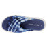 TOMS Alpargata Mallow Cro Tie Dye Platform Womens Blue Casual Sandals 10017858T