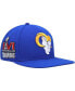 Фото #2 товара Men's Royal Los Angeles Rams Super Bowl LVI Champs Snapback Hat