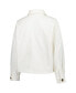 Women's White Alabama Crimson Tide Corduroy Button-Up Jacket