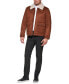 Фото #3 товара Men's Faux Suede Jacket, Created for Macy's