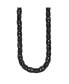 ფოტო #3 პროდუქტის Stainless Steel Brushed Black IP-plated 24 inch Link Necklace