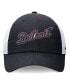 Men's Navy Detroit Tigers Evergreen Wordmark Trucker Adjustable Hat