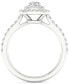 Фото #5 товара Кольцо Macy's Diamond Cushion Double Halo ENG