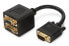 Фото #2 товара DIGITUS VGA Monitor Y-splitter cable