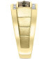 ფოტო #5 პროდუქტის EFFY® Men's Multi-Color Diamond Ring (1-3/8 ct. t.w.) in 14k Gold