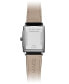 ფოტო #4 პროდუქტის Women's Swiss Toccata Black Calf Leather Strap Watch 22.6x28.1mm