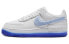 Кроссовки Nike Air Force 1 Shadow White Blue-Low Cut
