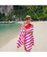 Фото #2 товара California Cabana Beach Towel (4 Pack, 30x70 in.), Striped, Soft Ringspun Cotton, Oversized Cabana Pool Towel