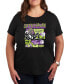 Фото #1 товара Plus Size Beetlejuice 2 Graphic Tee