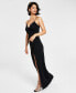 Фото #7 товара Juniors' High-Slit Gown