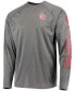 Фото #3 товара Men's Charcoal Oklahoma Sooners PFG Terminal Tackle Omni-Shade Long Sleeve T-shirt