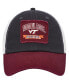 Фото #3 товара Men's Charcoal Virginia Tech Hokies Objection Snapback Hat