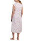 ფოტო #2 პროდუქტის Women's Sleeveless Floral Nightgown