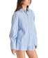 ფოტო #3 პროდუქტის Women's Juna Cotton Striped Collar Shirt