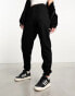 New Look cuffed joggers in black