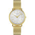 Фото #1 товара Versace Damen Armbanduhr V CIRCLE Medusa gold, weiß 38 mm VE8102419