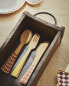 Фото #8 товара Children’s bamboo cutlery set (pack of 12)
