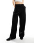 Фото #2 товара ASOS DESIGN relaxed dad trouser in black