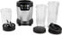 Blender kielichowy Champion Nutrition Blender Pro Digital 1200W NB500 Svart/Silver