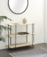 Фото #6 товара Тумба Rosemary Lane Contemporary Metal Console Table