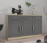 FURNIX Sideboard PALLOMA Sonoma/Grau Graphit / Eiche Sonoma Dekor - фото #2