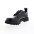Фото #8 товара Diesel D-Konba LC Y02856-P4471-T8013 Mens Black Canvas Oxfords Casual Shoes