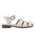 ფოტო #4 პროდუქტის Women's Gretty Round Toe Strappy Flat Sandals