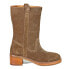 Diba True Crush It Pull On Round Toe Womens Brown Casual Boots 49755-248