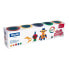 Фото #2 товара MILAN Set 5 Boats 142g Plasticine Glitter