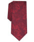 Фото #1 товара Men's Glacier Skinny Floral Tie, Created for Macy's