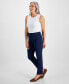 Petite Mid Rise Pull On Straight Leg Ponte Pants, Created for Macy's