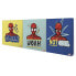 Leinwandbild Spiderman Badges 3-teilig