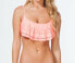 Фото #1 товара Rip Curl Phoenix Flutter Bra Ruffle Bikini Top Swim Summer Swimwear Size M