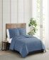 Silver-tone Cool 3 Piece Duvet Set, Full/Queen