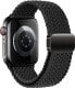 Tech-Protect Pasek do APPLE WATCH 3 / 4 / 5 / 6 / 7 / 8 / 9 / SE (38 / 40 / 41 MM) Tech-Protect Nylonmag czarne