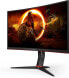 Фото #20 товара AOC Gaming CQ27G2U 27-inch QHD Curved Monitor, 144 Hz, 1 ms, FreeSync Premium (2560 x 1440, HDMI, DisplayPort, USB Hub) Black/Red