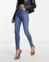 Фото #8 товара ASOS DESIGN push up skinny jean in mid blue - MBLUE