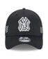 ფოტო #2 პროდუქტის Men's Black New York Yankees 2024 Clubhouse 39THIRTY Flex Fit Hat