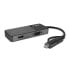 Lindy 43354 - USB 3.2 Gen 1 (3.1 Gen 1) Type-A + Type-C - Black - 60 Hz - HDMI - VGA - Plastic - USB